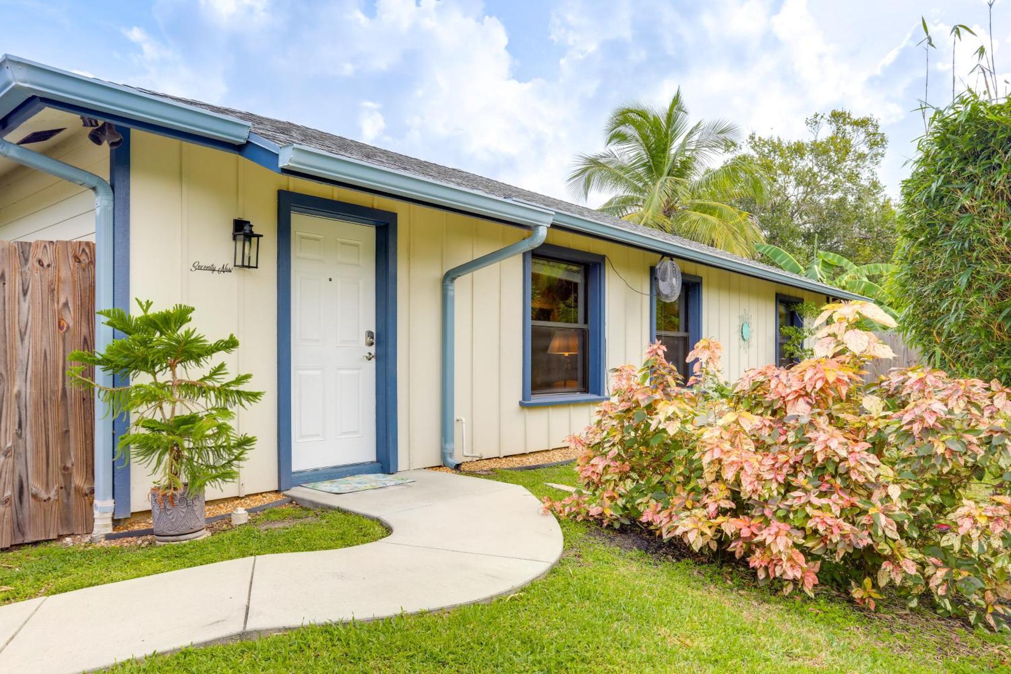 Jupiter Cottage With Patio, Gas Grill And Fire Pit! Exterior photo